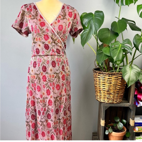Anthropologie | Cecilia Prada Floral Knit Maxi Dress - Picture 5 of 13